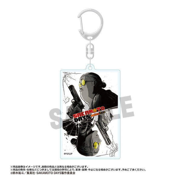 『SAKAMOTO DAYS』スクエアキーホルダー F キービジュアル